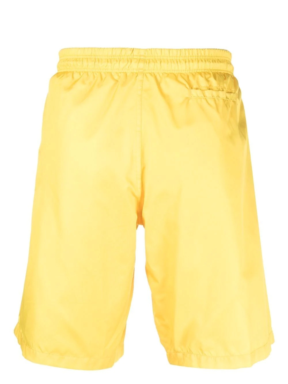skull-print beach shorts - 1