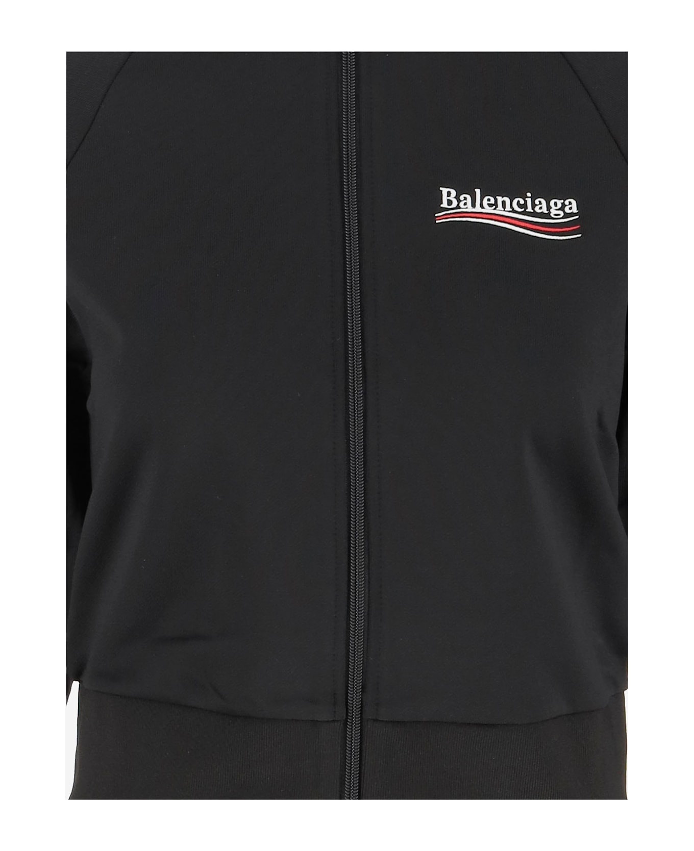 Black Nylon Ben Sweatshirt - 3