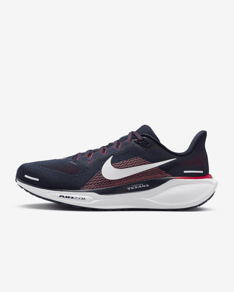 Nike Pegasus 41 NFL Houston Texans 남자의 도로 운동화 - 1