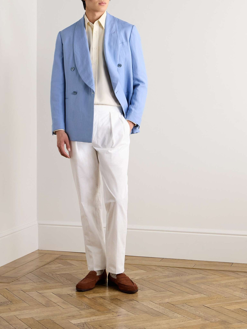Ralph Lauren Harrison Silk-Shantung Shirt outlook