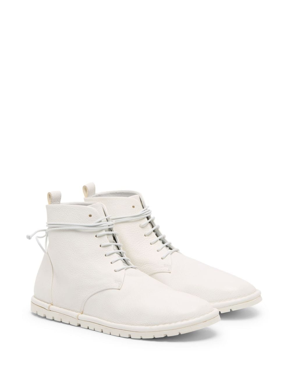 lace-up leather ankle boots - 2
