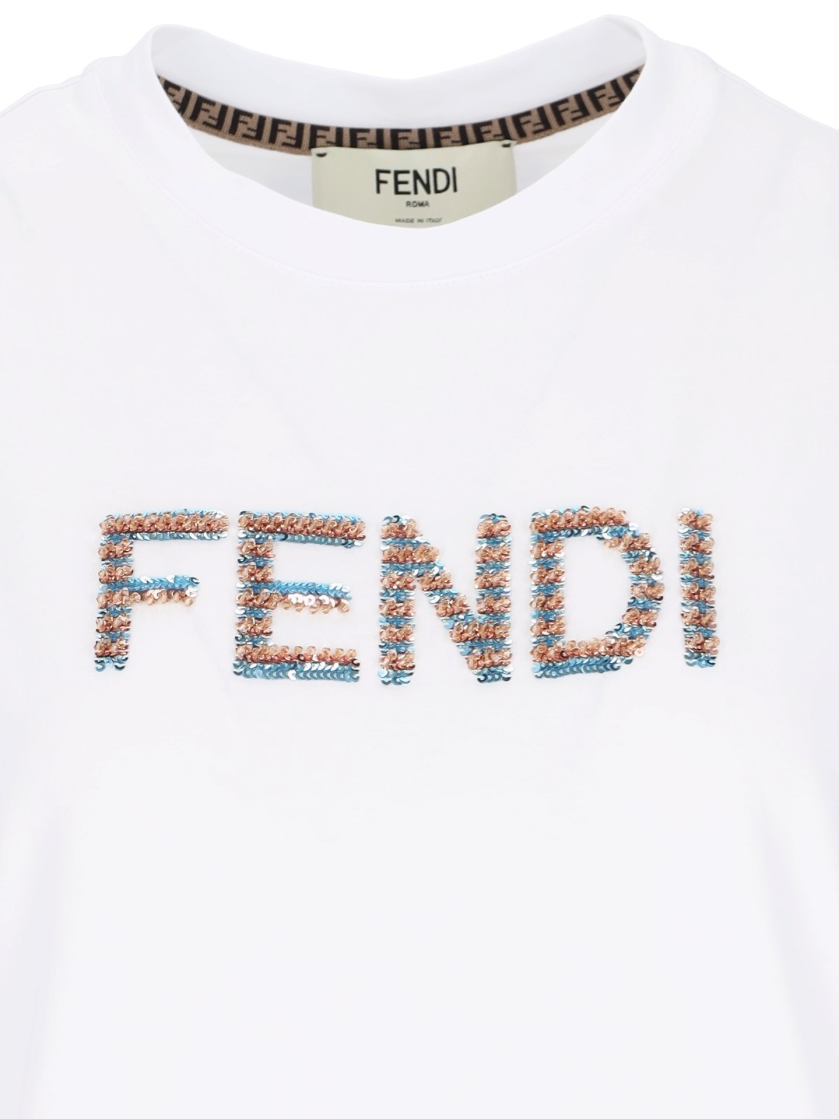 SEQUIN LOGO T-SHIRT - 3