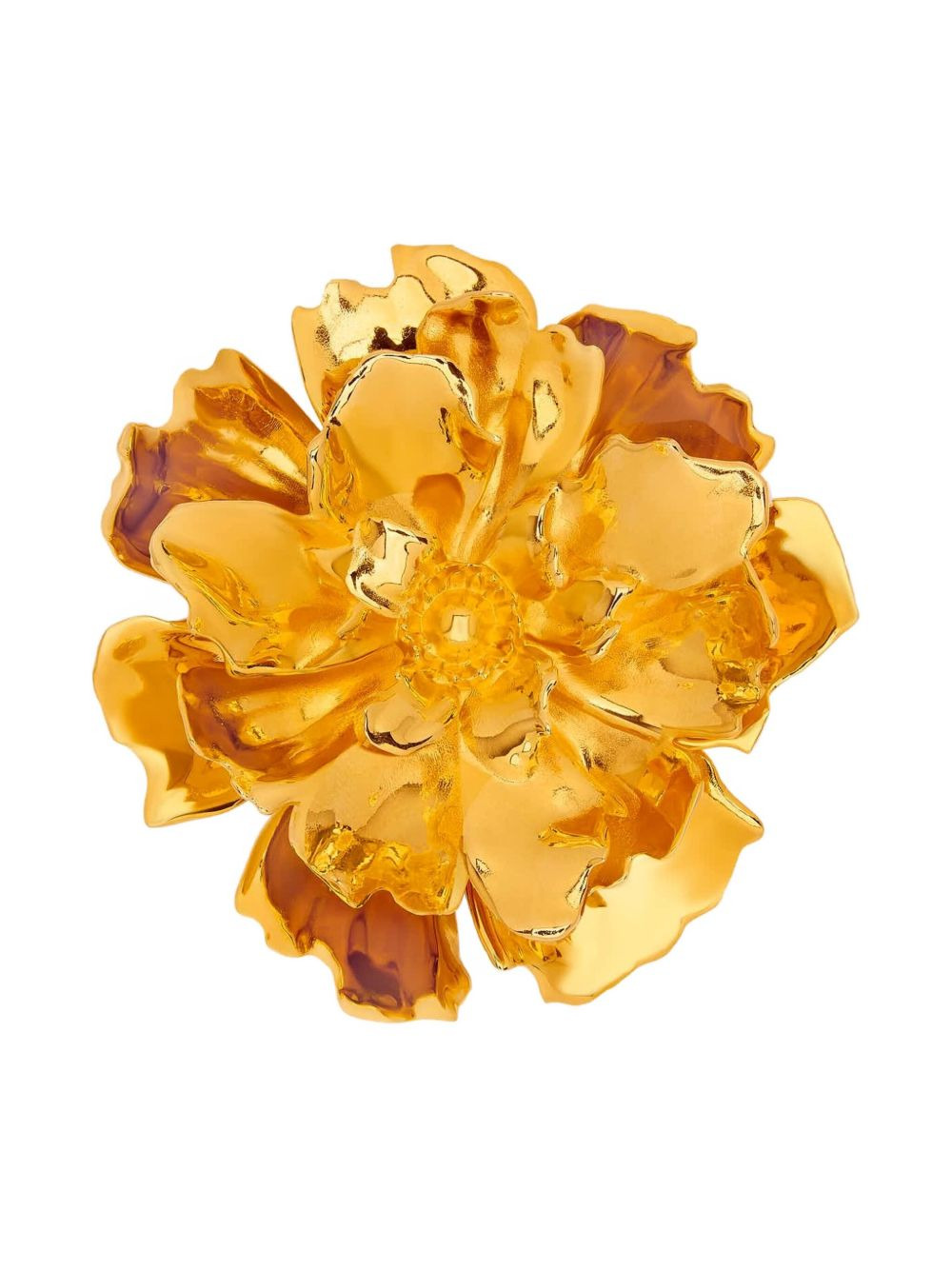 flower-shape brooch - 1