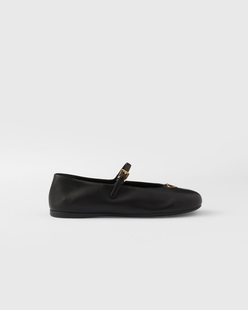 Prada Nappa leather ballerinas outlook