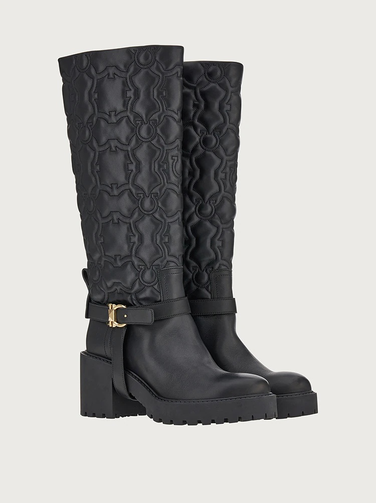 QUILTED GANCINI BOOT - 6