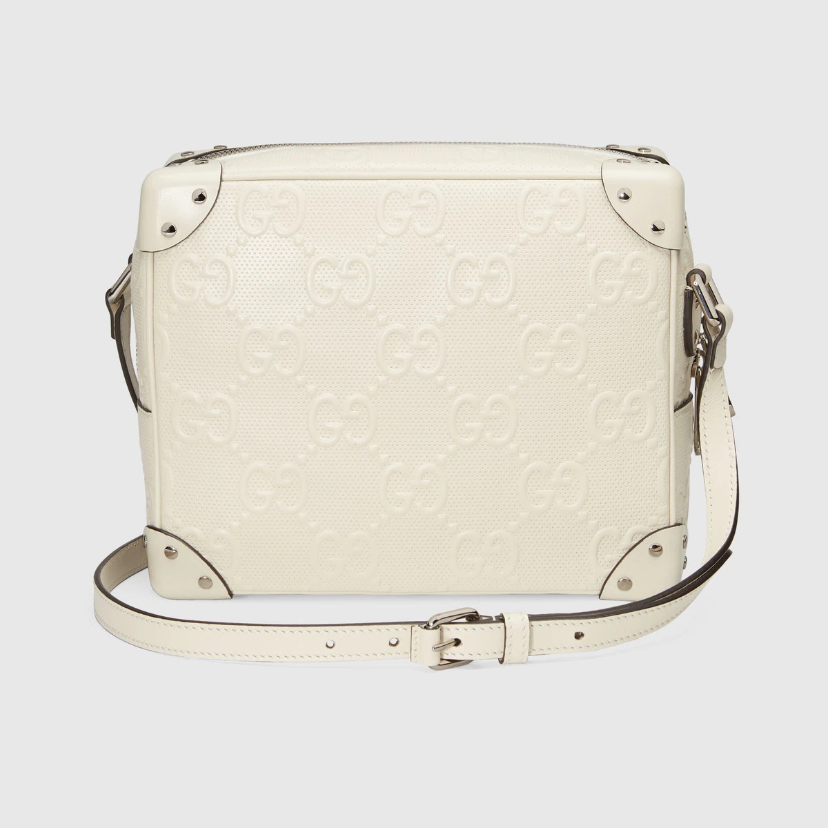 GG embossed shoulder bag - 3