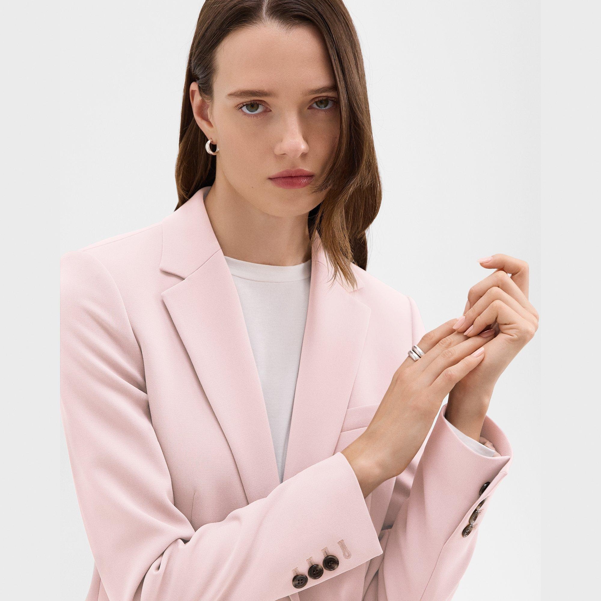 Staple Blazer in Admiral Crepe - 5