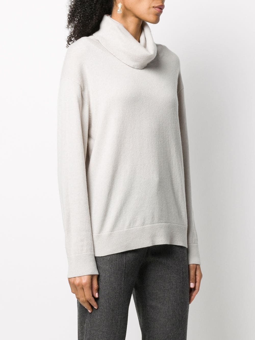 cashmere roll-neck jumper - 3