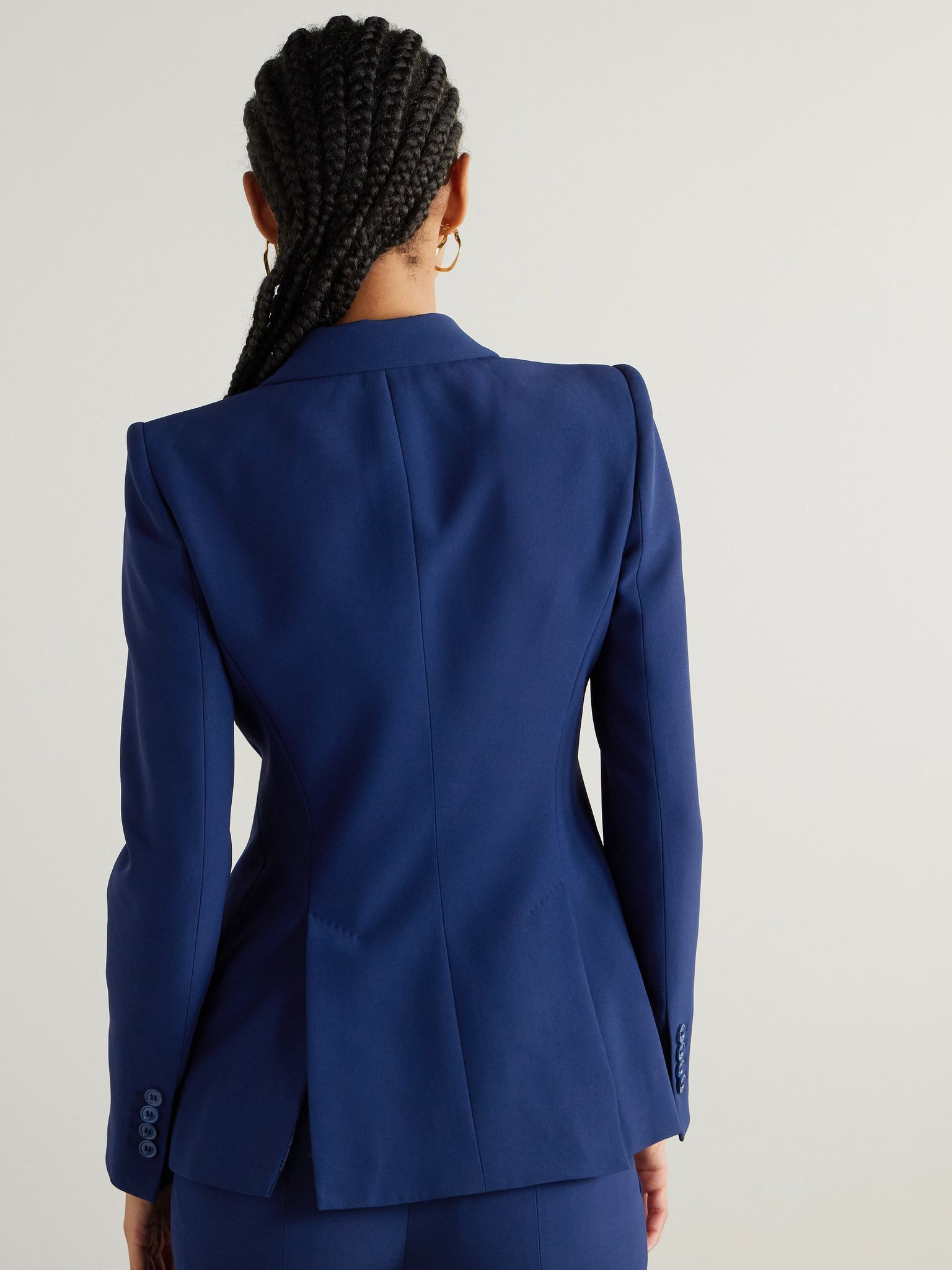 Crepe blazer Midnight blue - 3