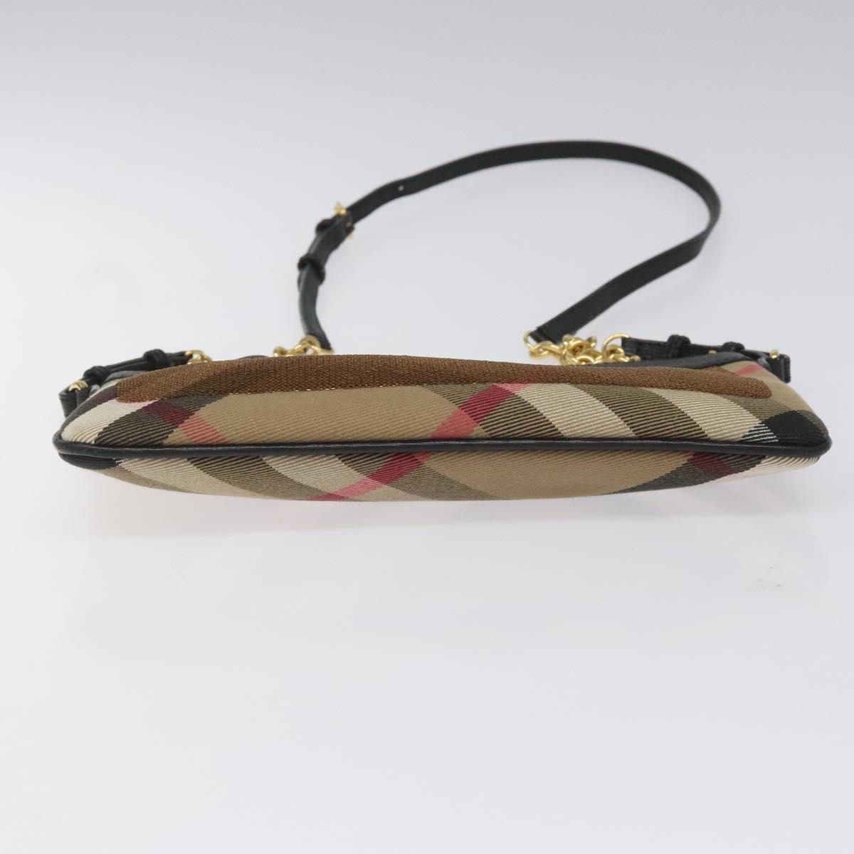 Burberry Nova Check Shoulder Bag Canvas Beige - 5