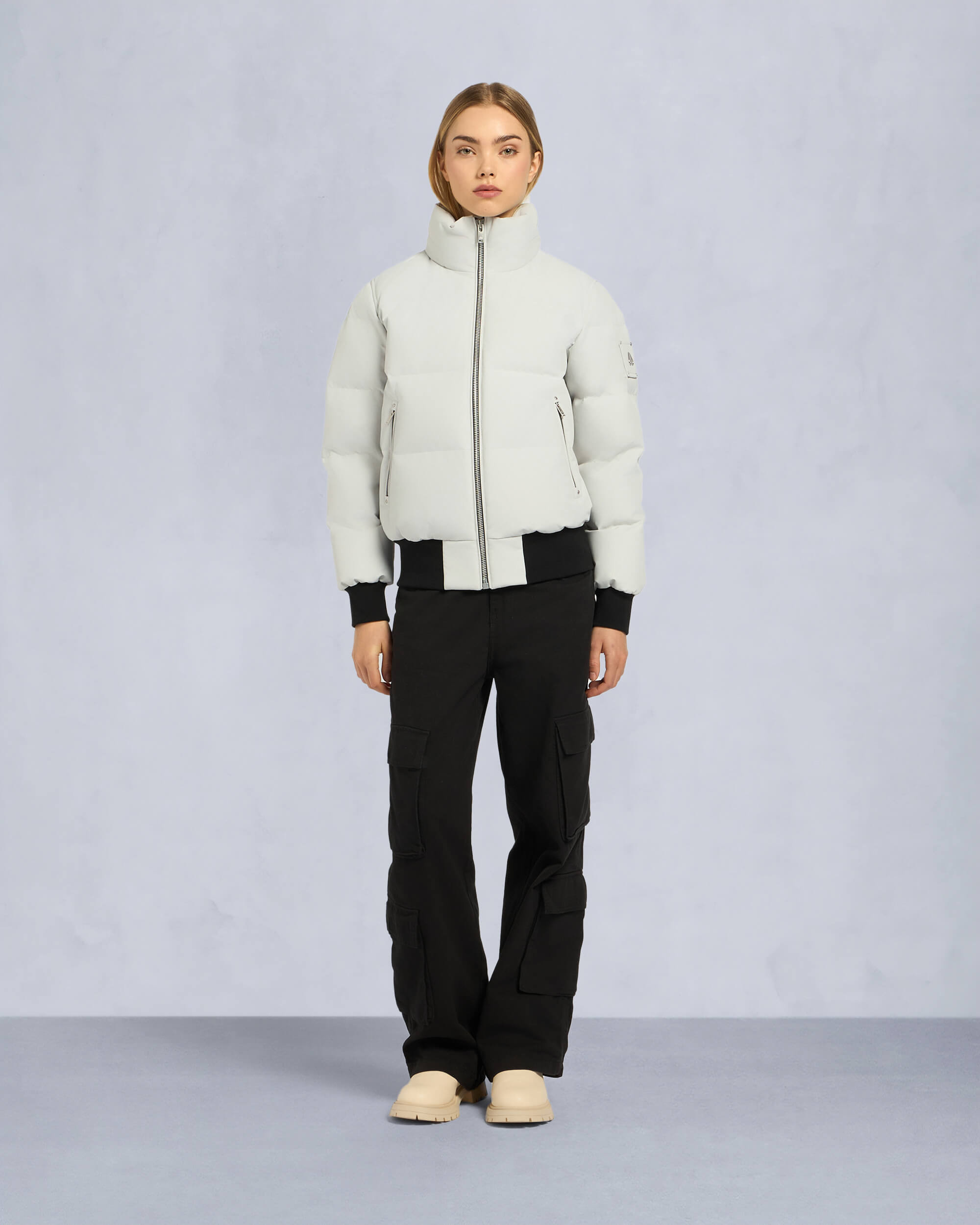 CLOUD SHEARLING BOMBER JACKET - 8