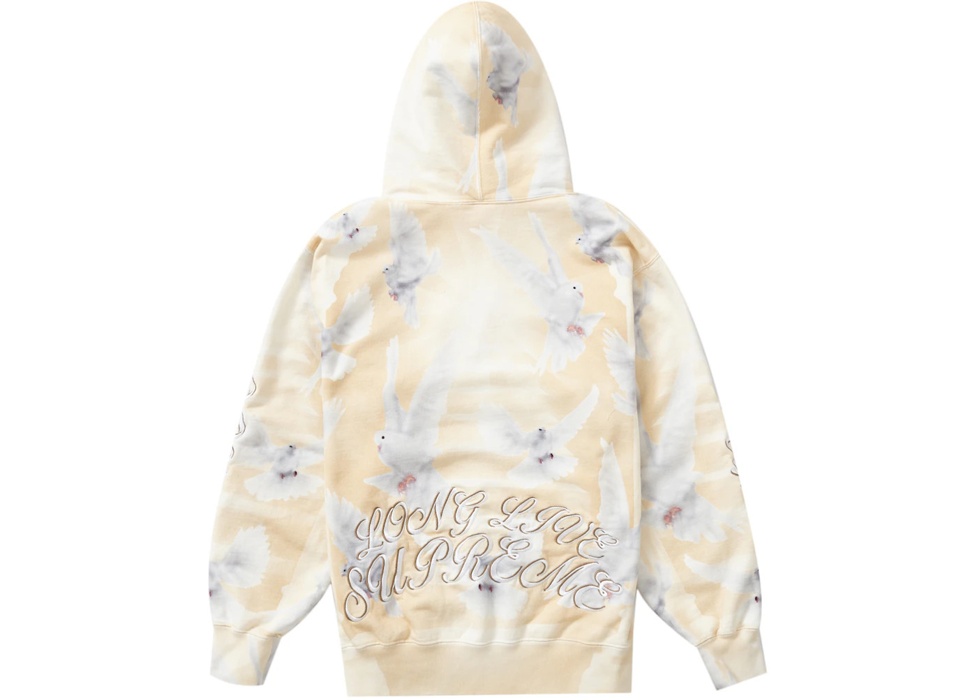 Supreme Doves Hooded Sweatshirt (SS22) Tan - 2