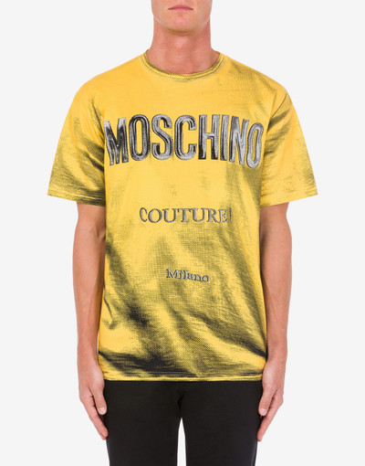 Moschino SHADOWS PRINT JERSEY T-SHIRT outlook