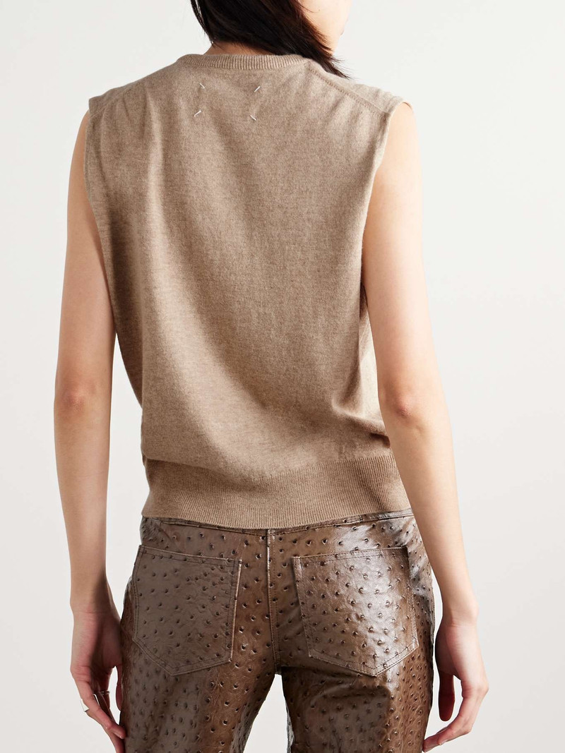 Wool vest Beige 4