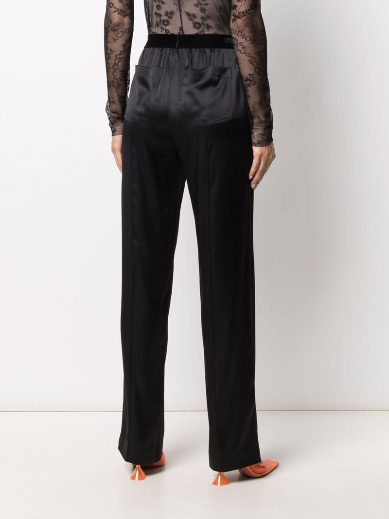 TOM FORD Tom Ford High-waisted Straight-leg Silk Trousers outlook