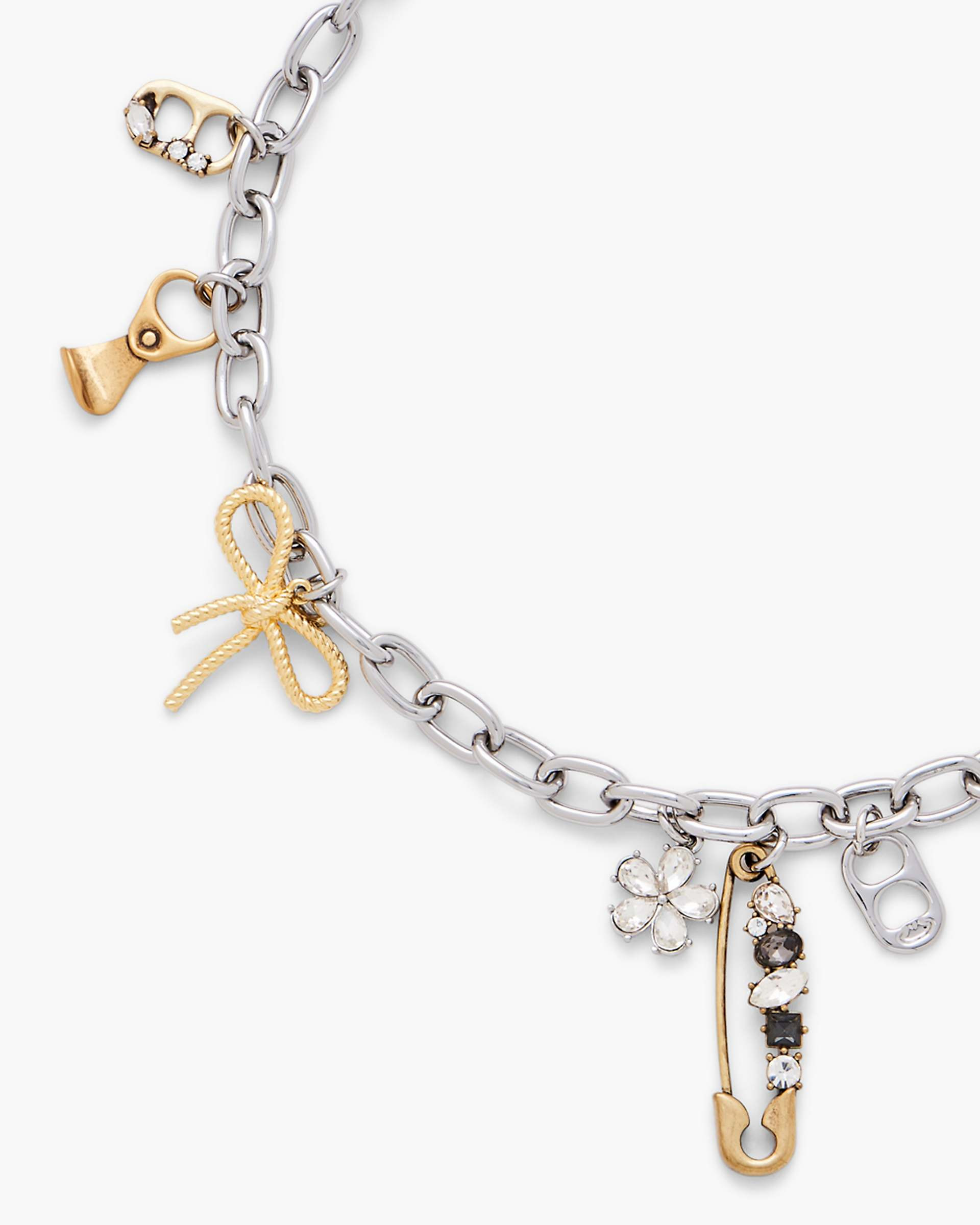 THE GRUNGE GLAM CHARM NECKLACE - 4