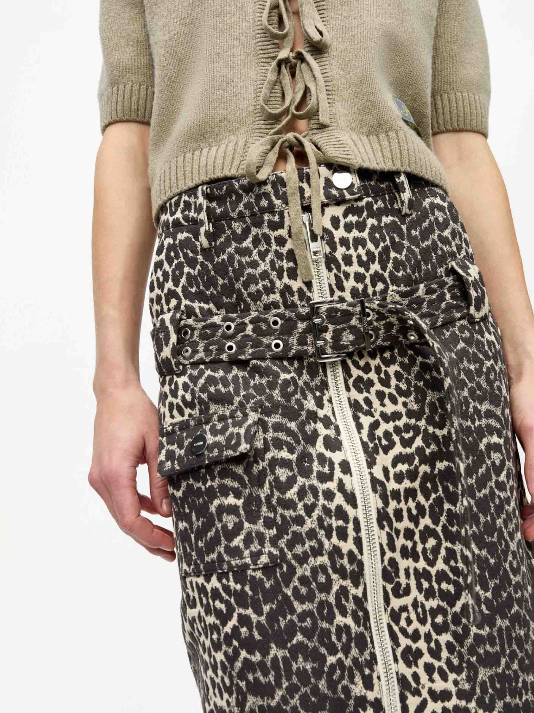 MIDI TWEED SKIRT - 4