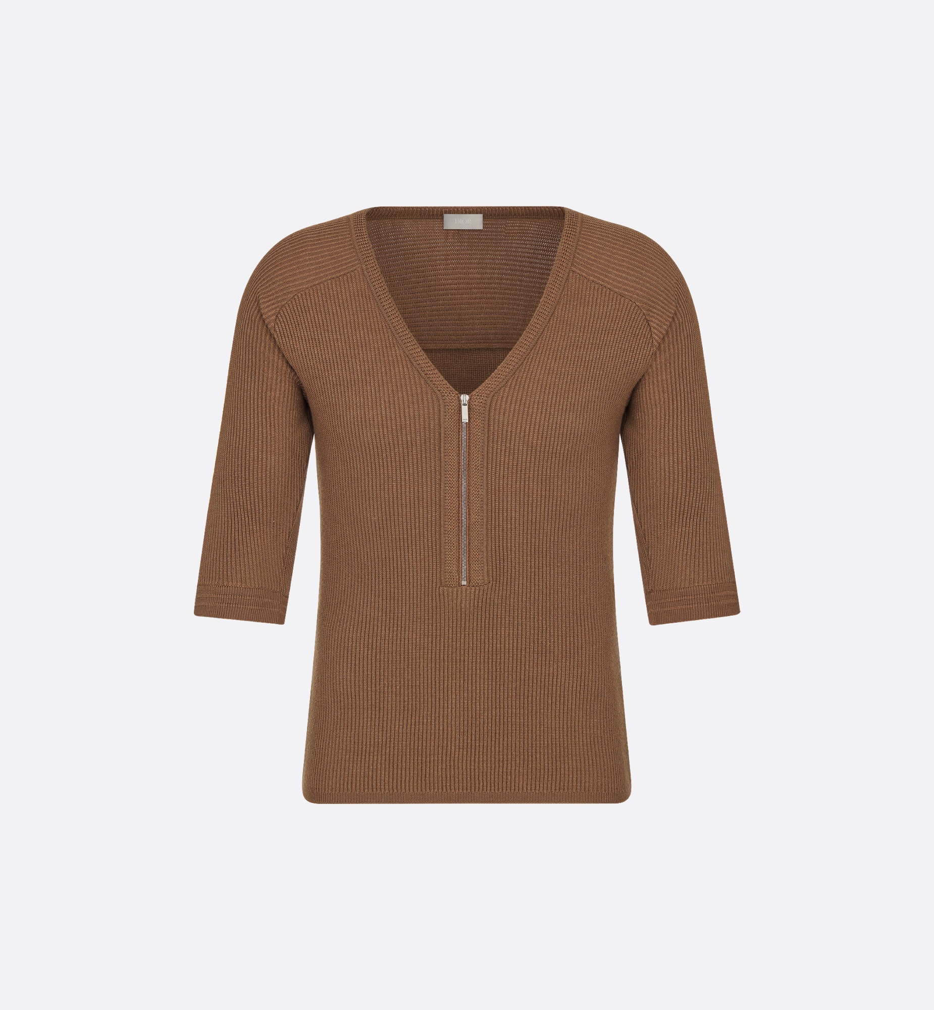 Zipped Fitted Top - 1