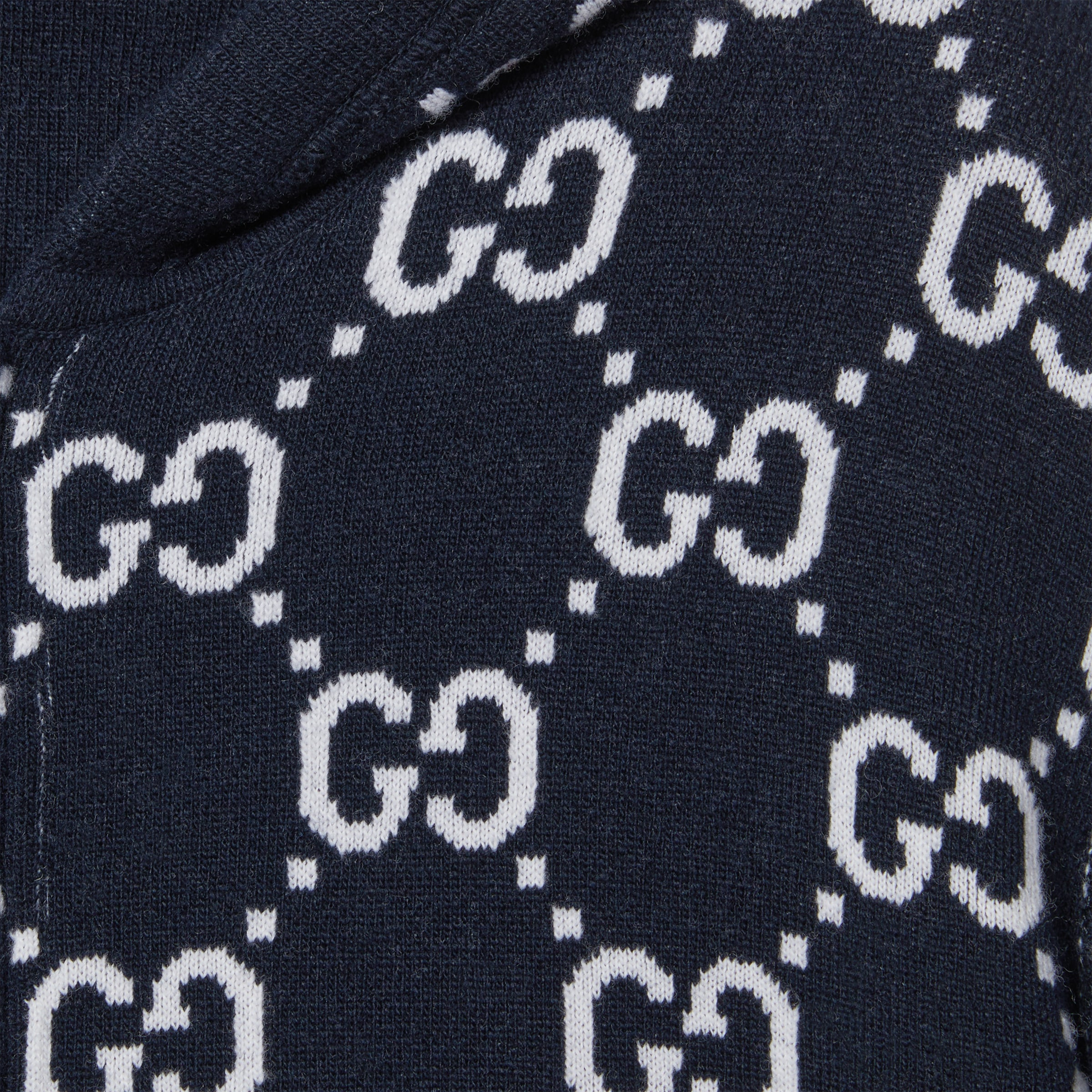 Reversible GG wool hooded zip jacket - 9