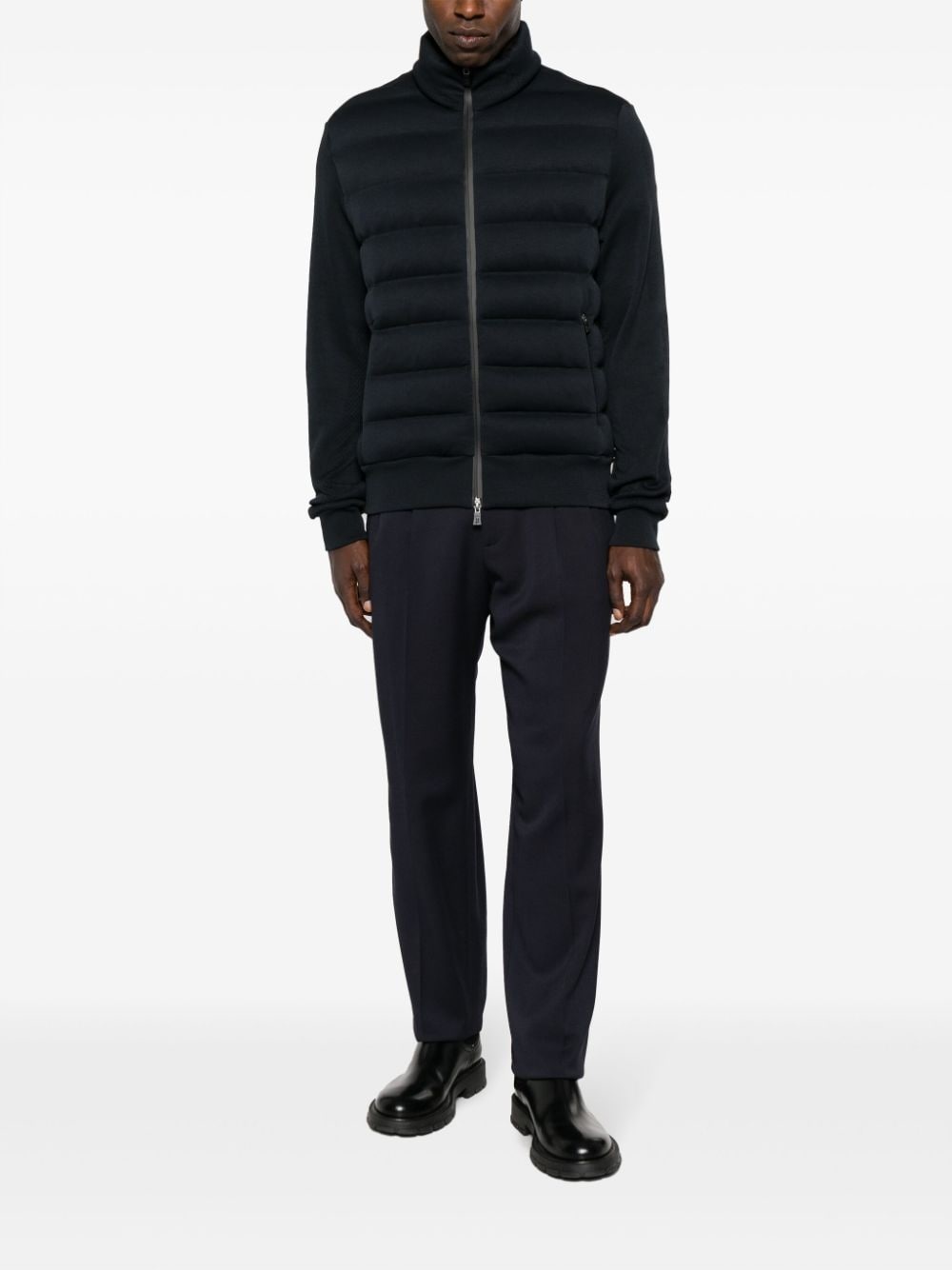 funnel-neck padded jacket - 2
