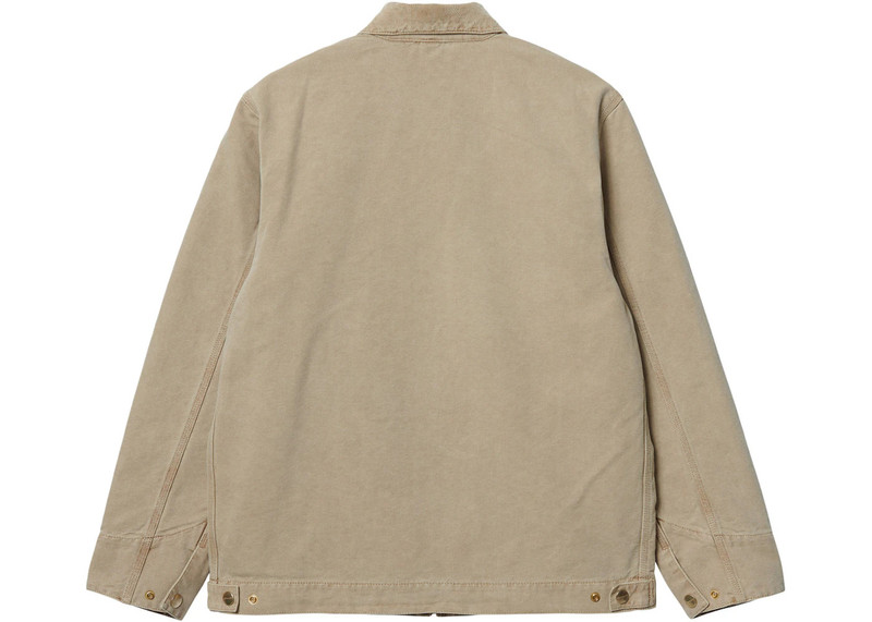 Carhartt Carhartt WIP Detroit Dearborn Canvas 12oz (Summer) Jacket Dusty H Brown (Faded) outlook