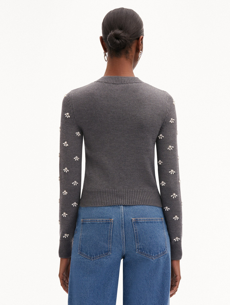 PEARL CABOCHON PULLOVER 4