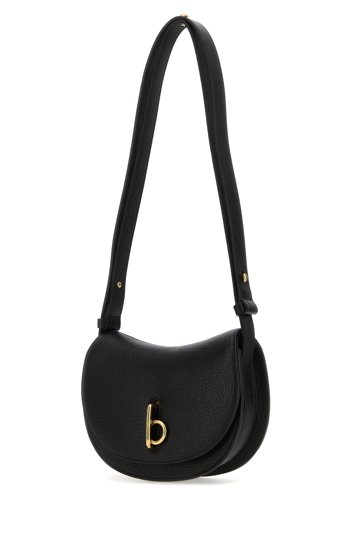 Black leather mini Rocking Horse shoulder bag - 2