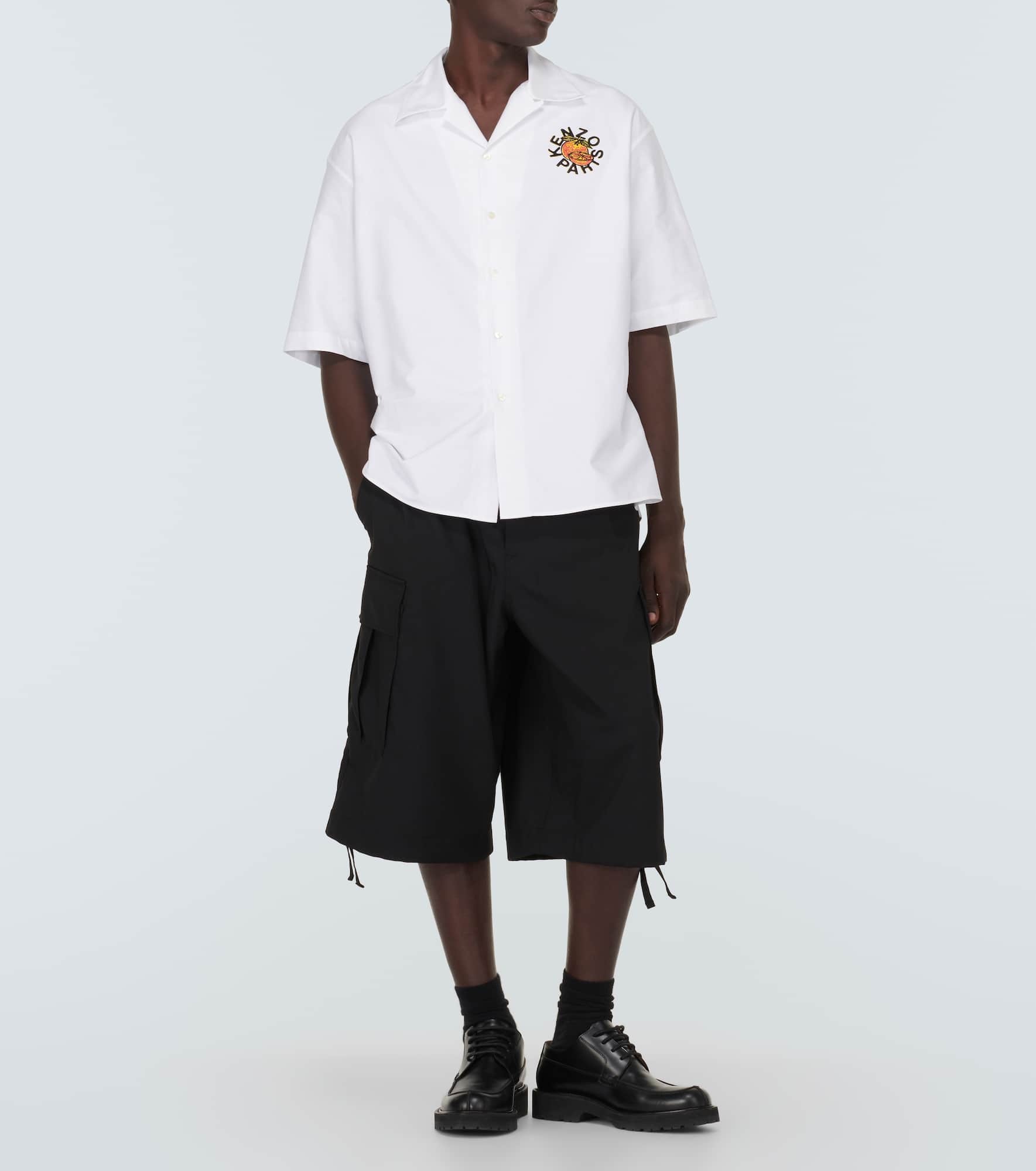 Virgin wool cargo shorts - 2