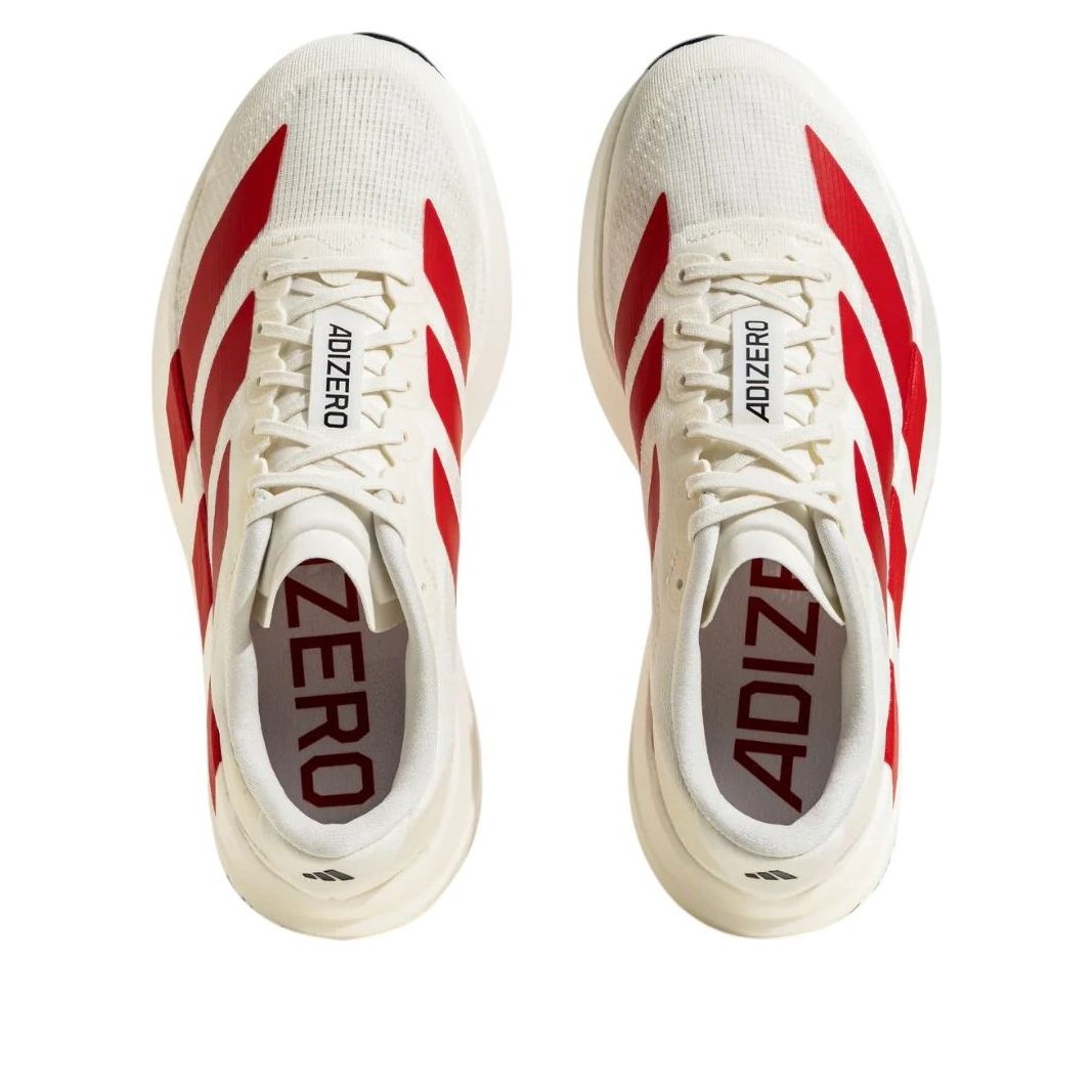 (WMNS) adidas Adizero EVO SL 'Off White Better Scarlet Core Black' JS1183 - 3