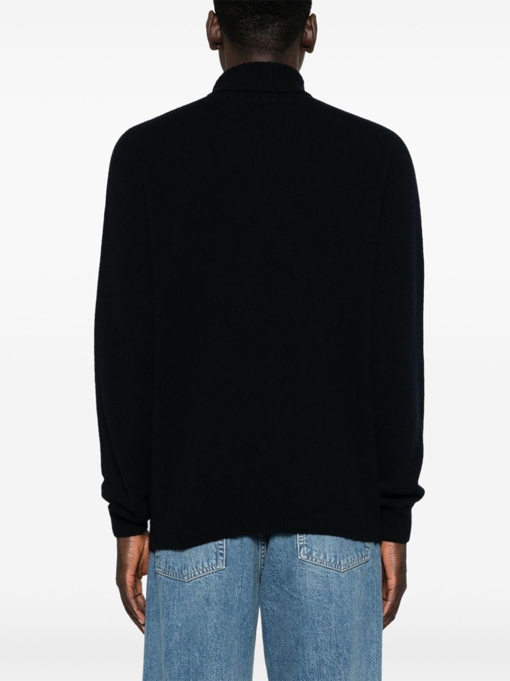 lambs-wool turtleneck sweater - 4