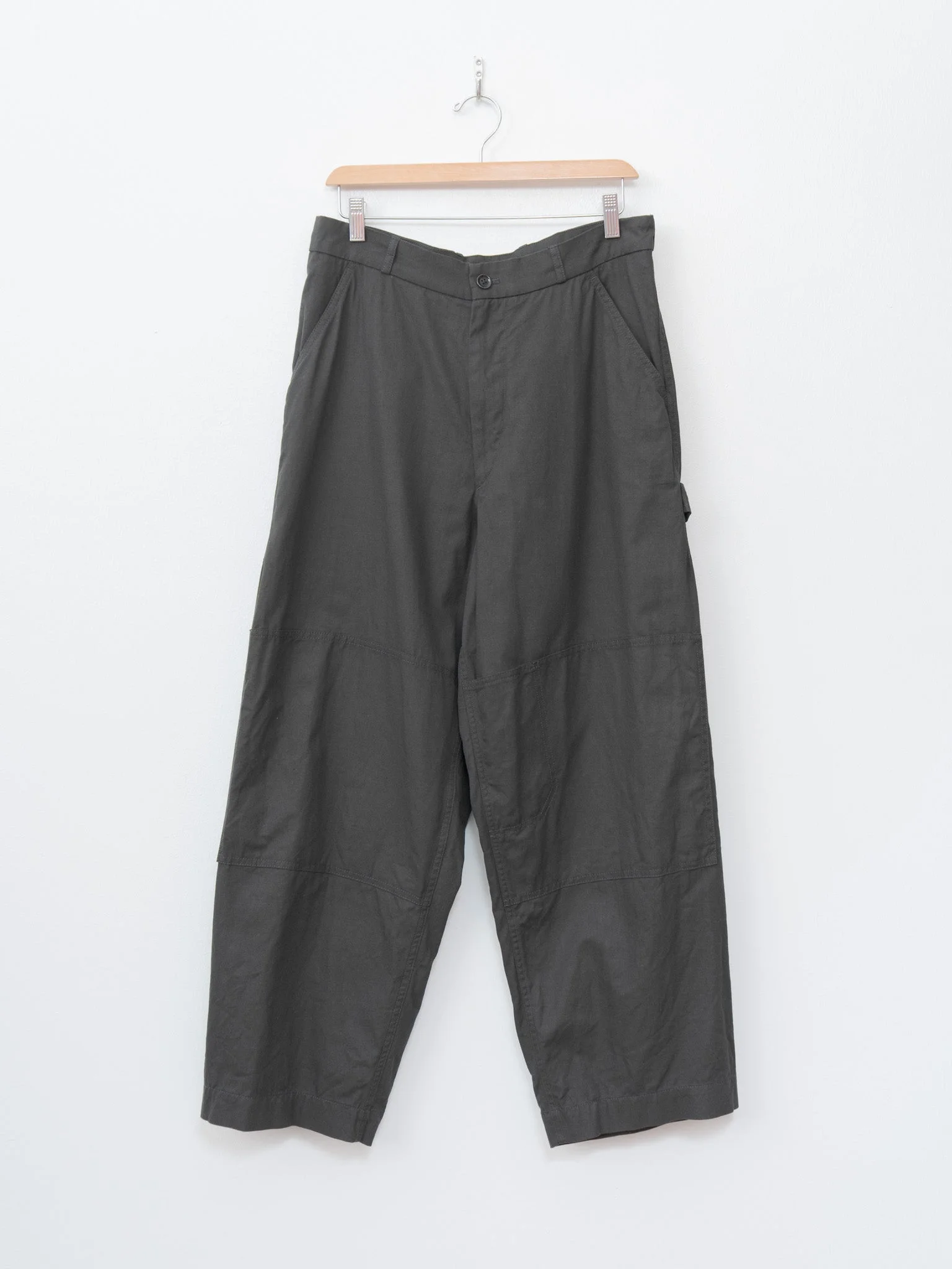 Cotton Serge Work Pants - Ink Black - 1