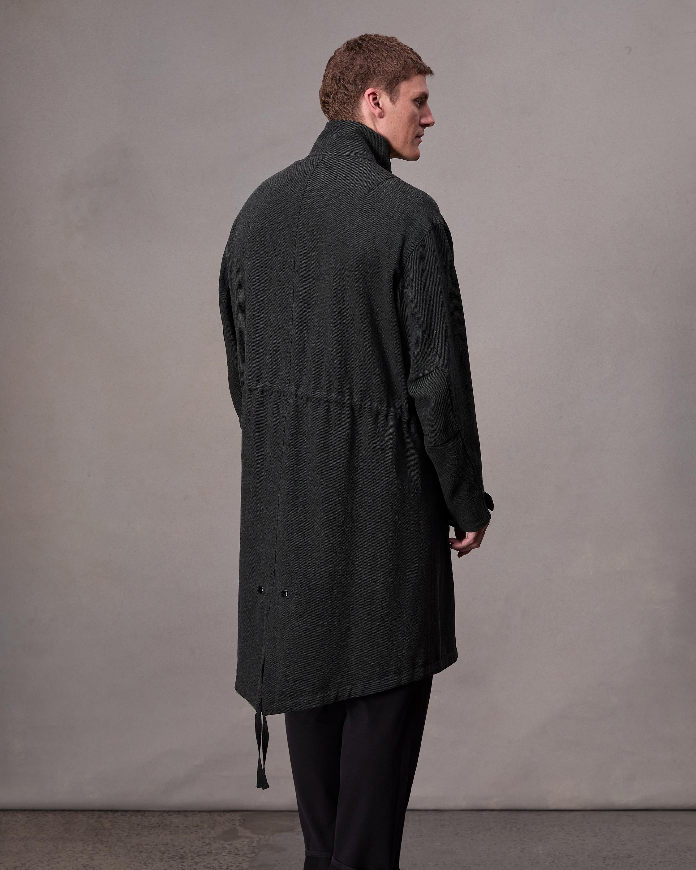 Falcon Wool-Linen Parka - 5