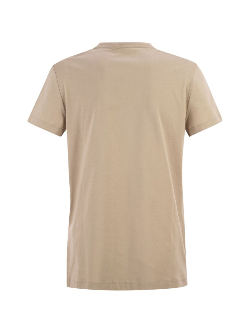 Max Mara Giovane monogram-embroidered T-shirt outlook