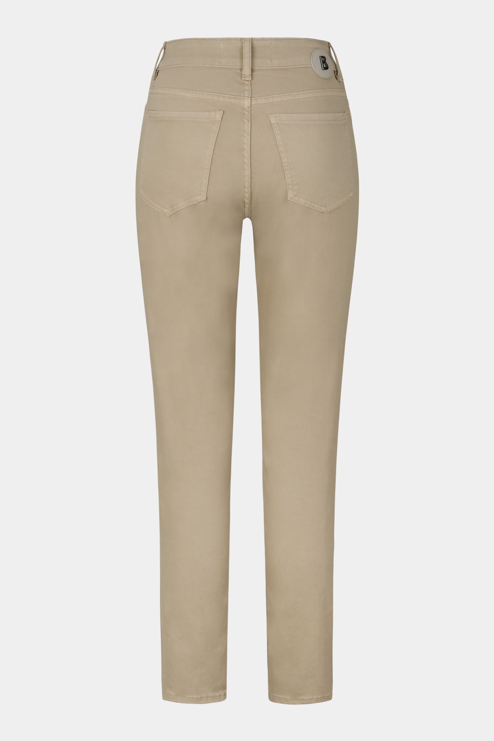 Slim fit Julie 7/8 jeans in Beige - 7