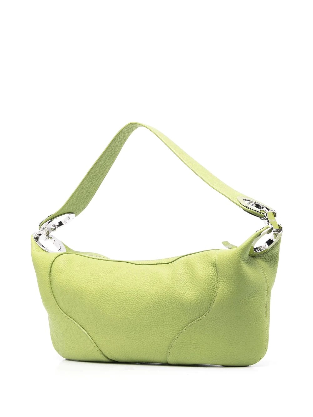 pebbled-texture shoulder bag - 4