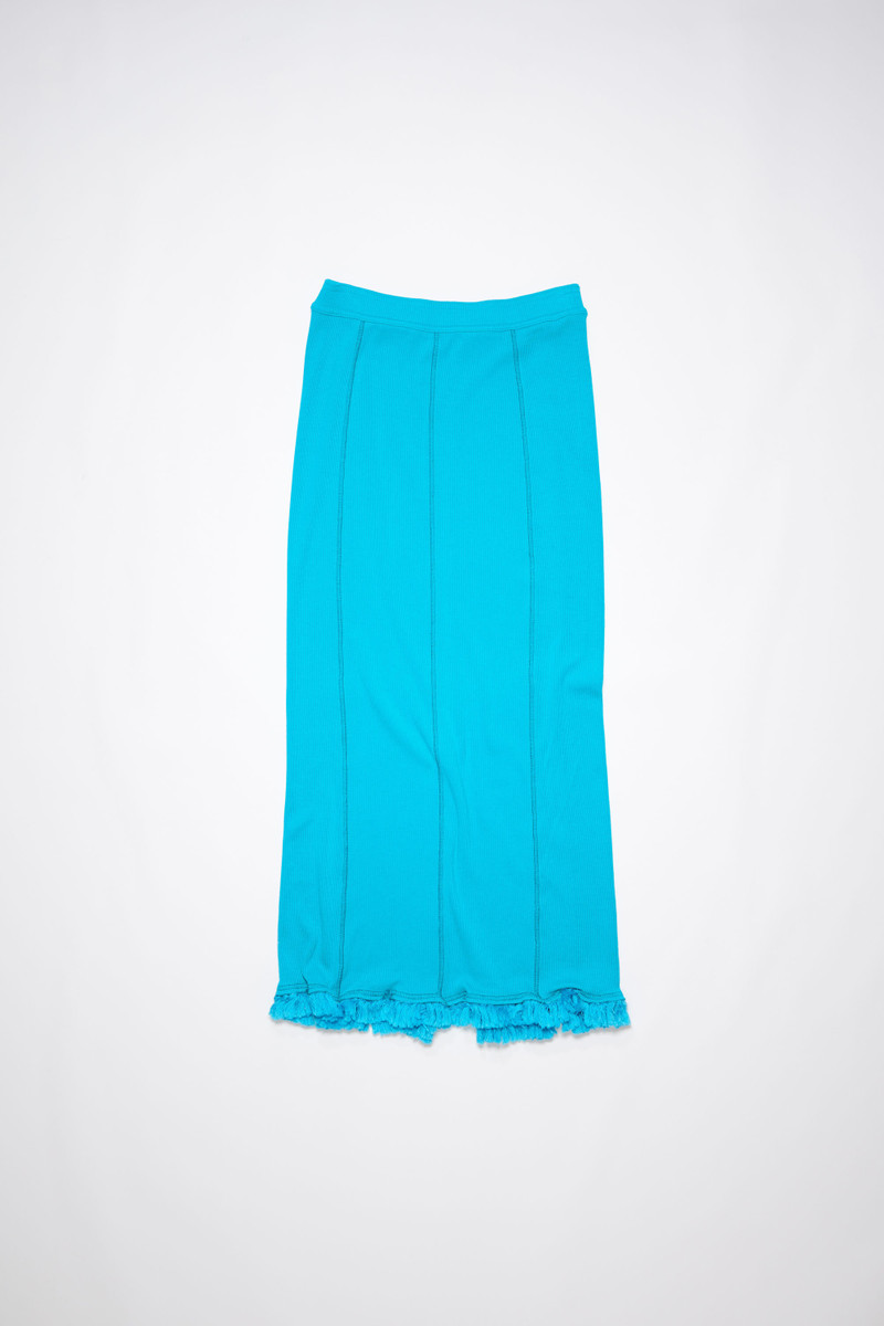 Tassel pencil skirt - Turquoise 6