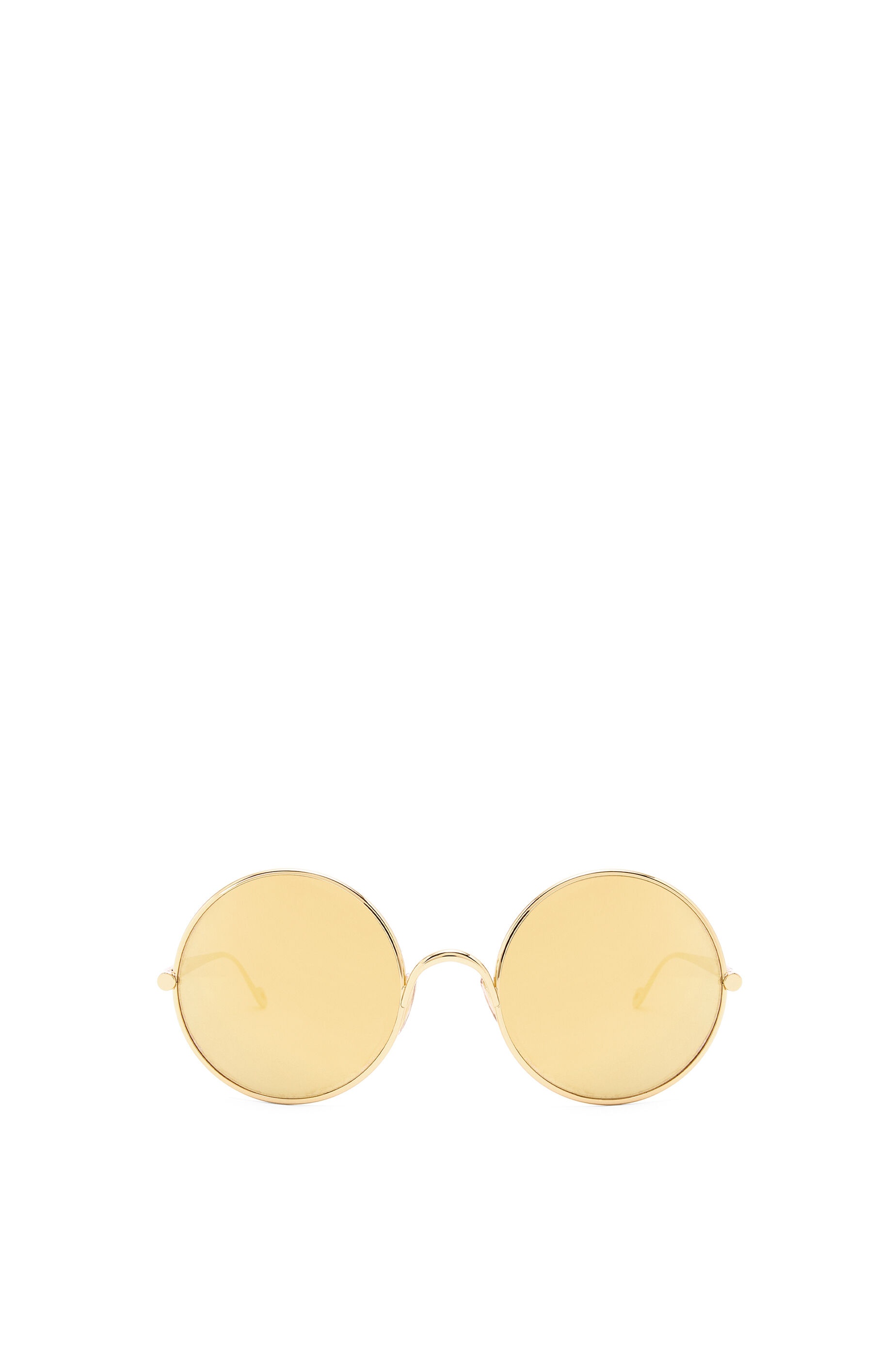 Round sunglasses in metal - 1