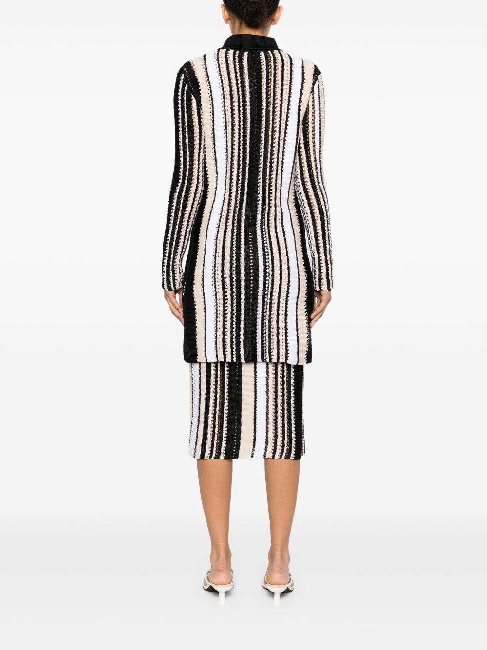 striped coat - 4