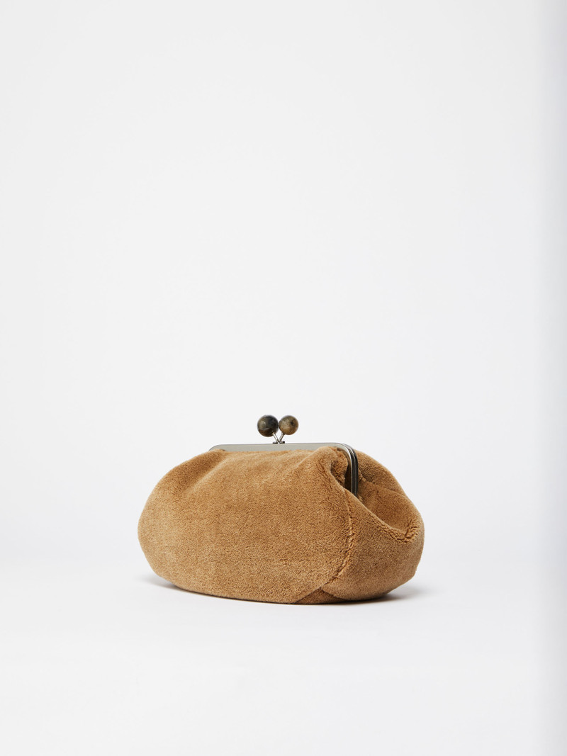 Max Mara MALIA Medium Pasticcino Bag with long pile fabric outlook