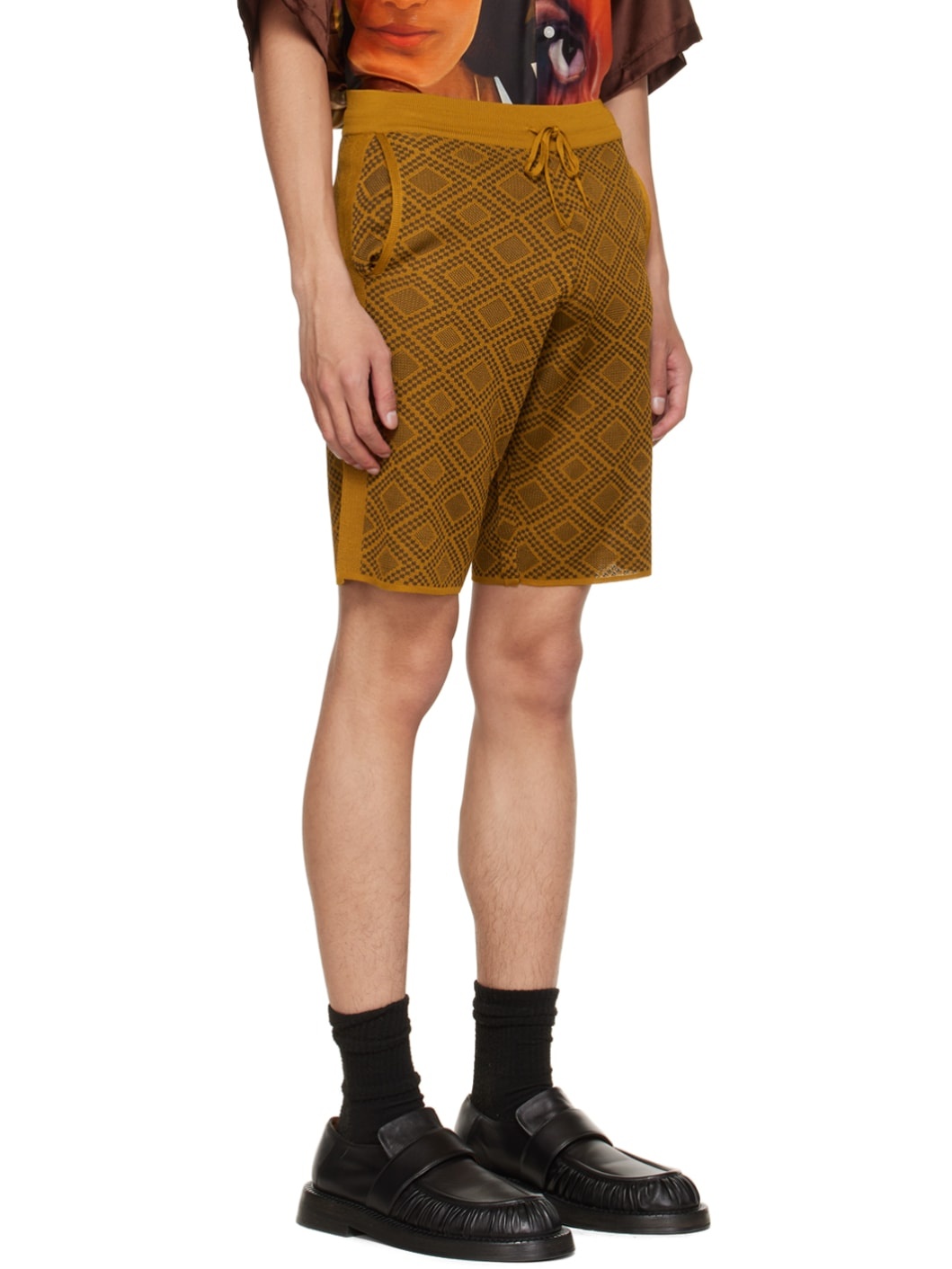Brown Dhoom Shorts - 2