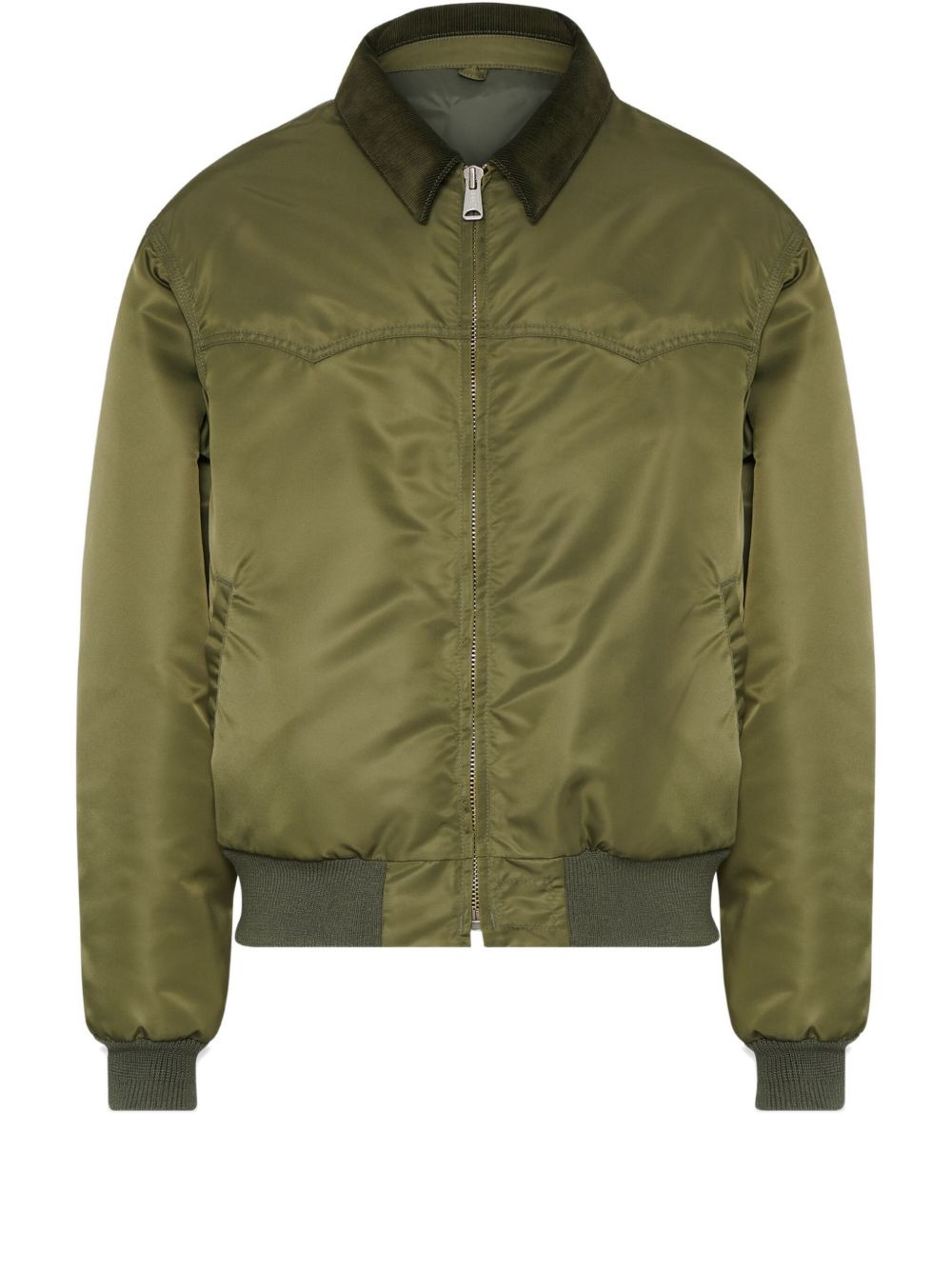 Maison Margiela Men Nylon Bomber Jacket - 1