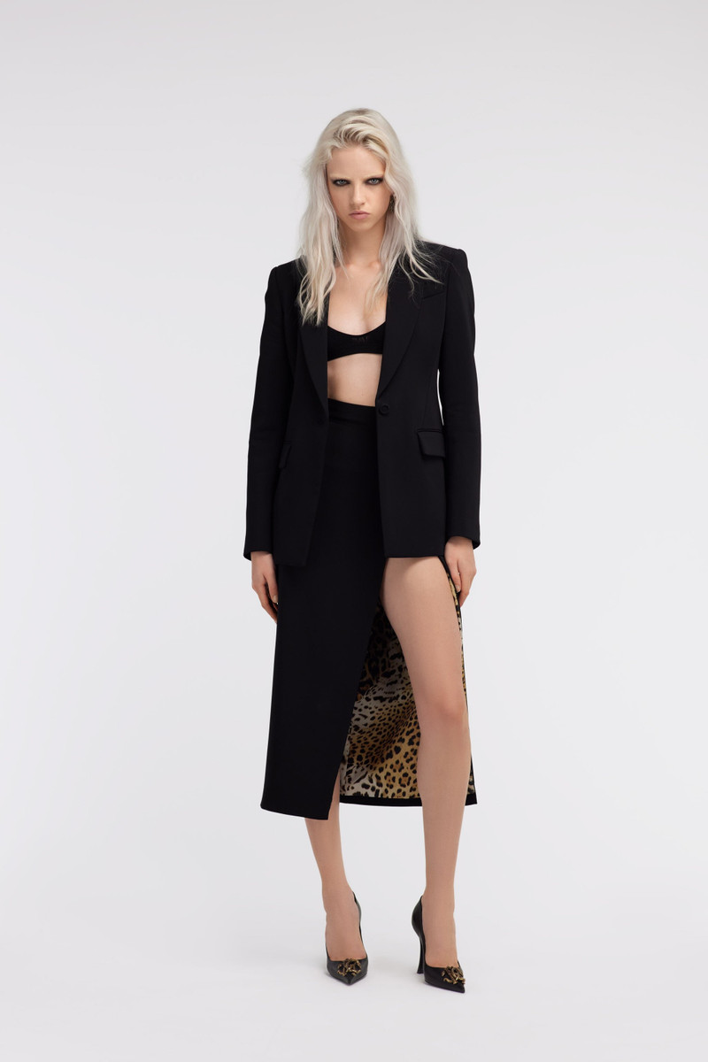 Roberto Cavalli One button blazer outlook