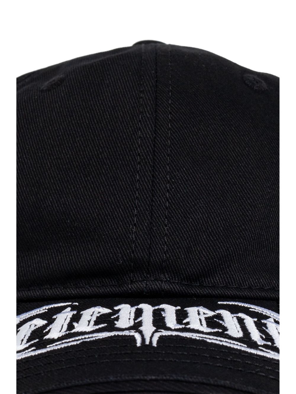 logo-embroidered cap - 4
