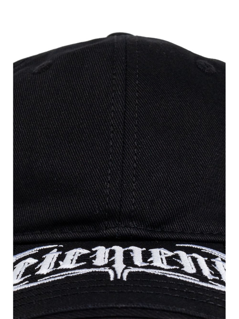 logo-embroidered cap 4