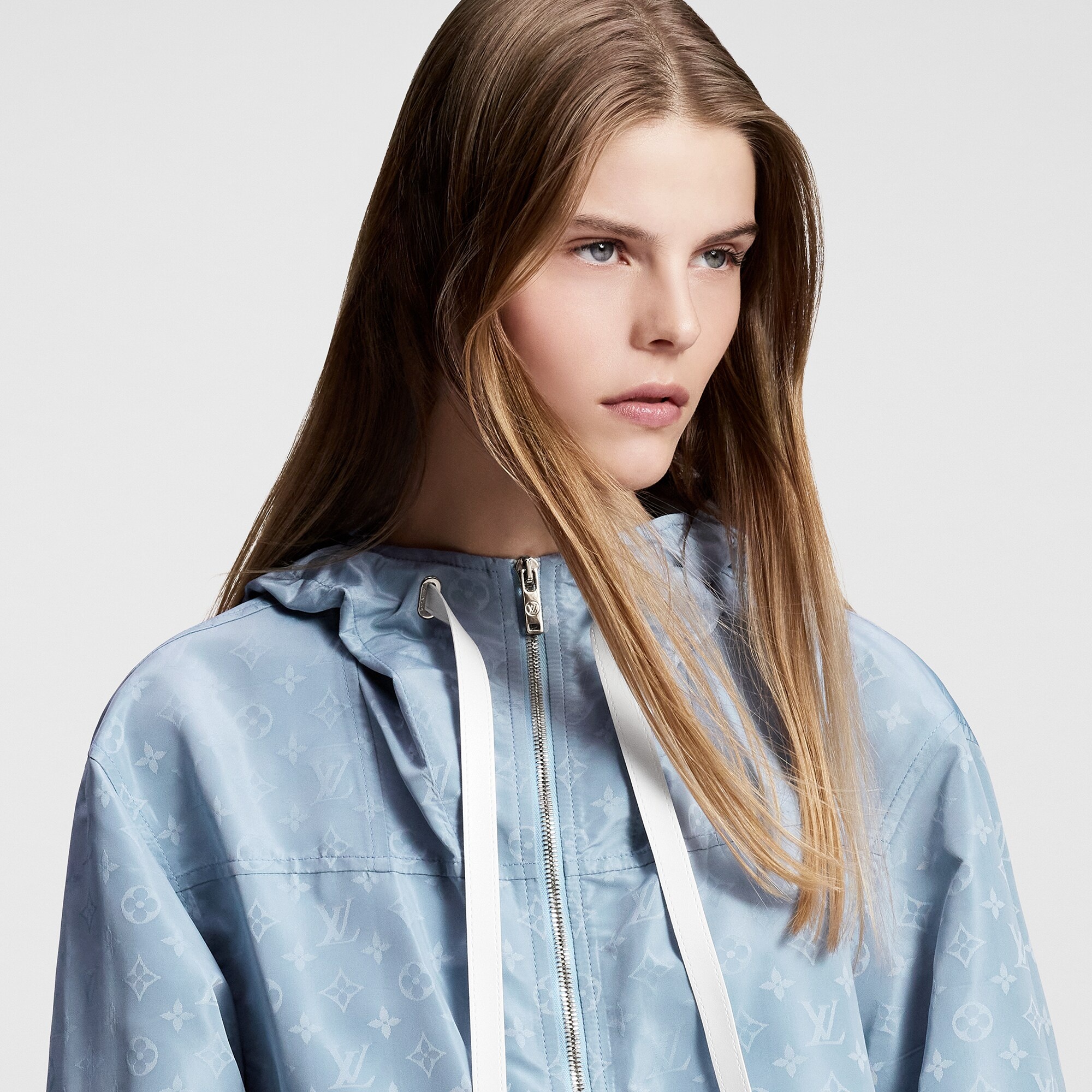Monogram Print Parka - 2