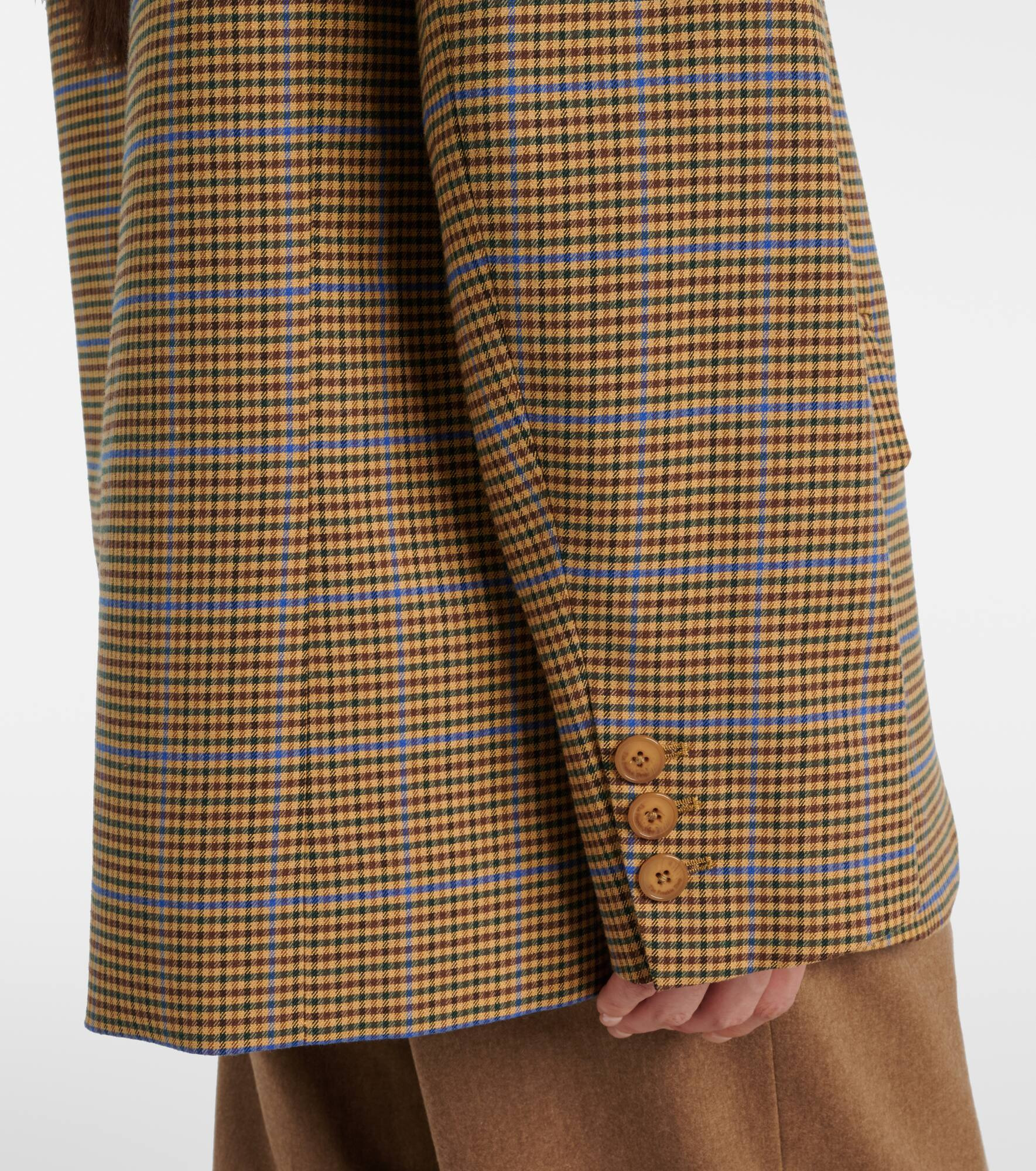 Lyra houndstooth oversized blazer - 5