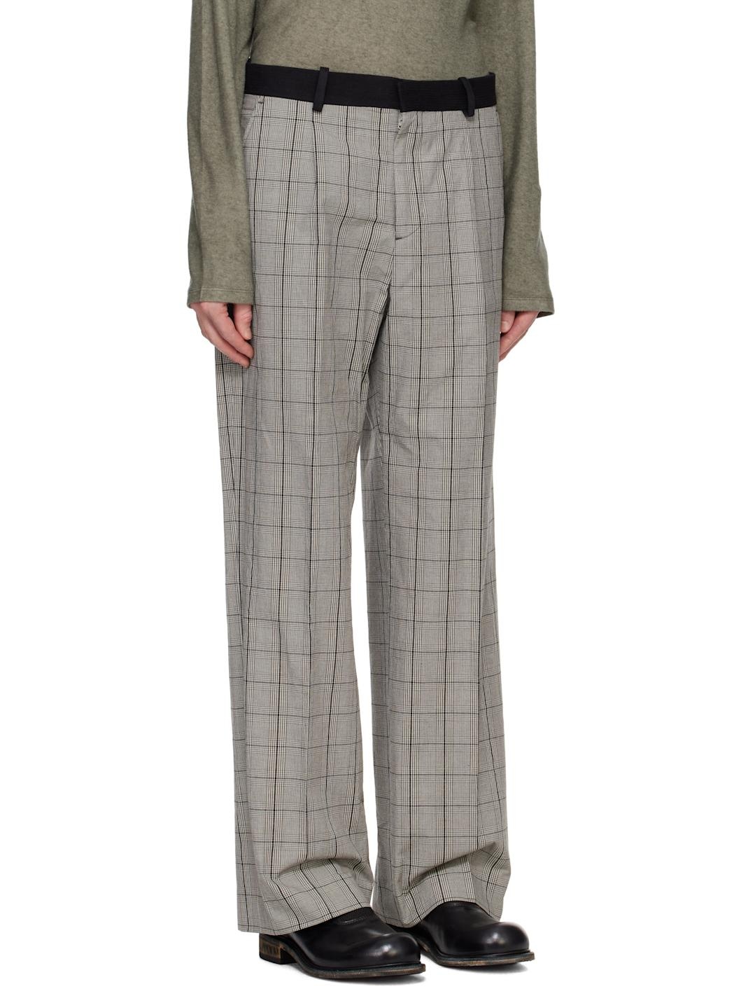 Gray Borrowed Chino Trousers - 2