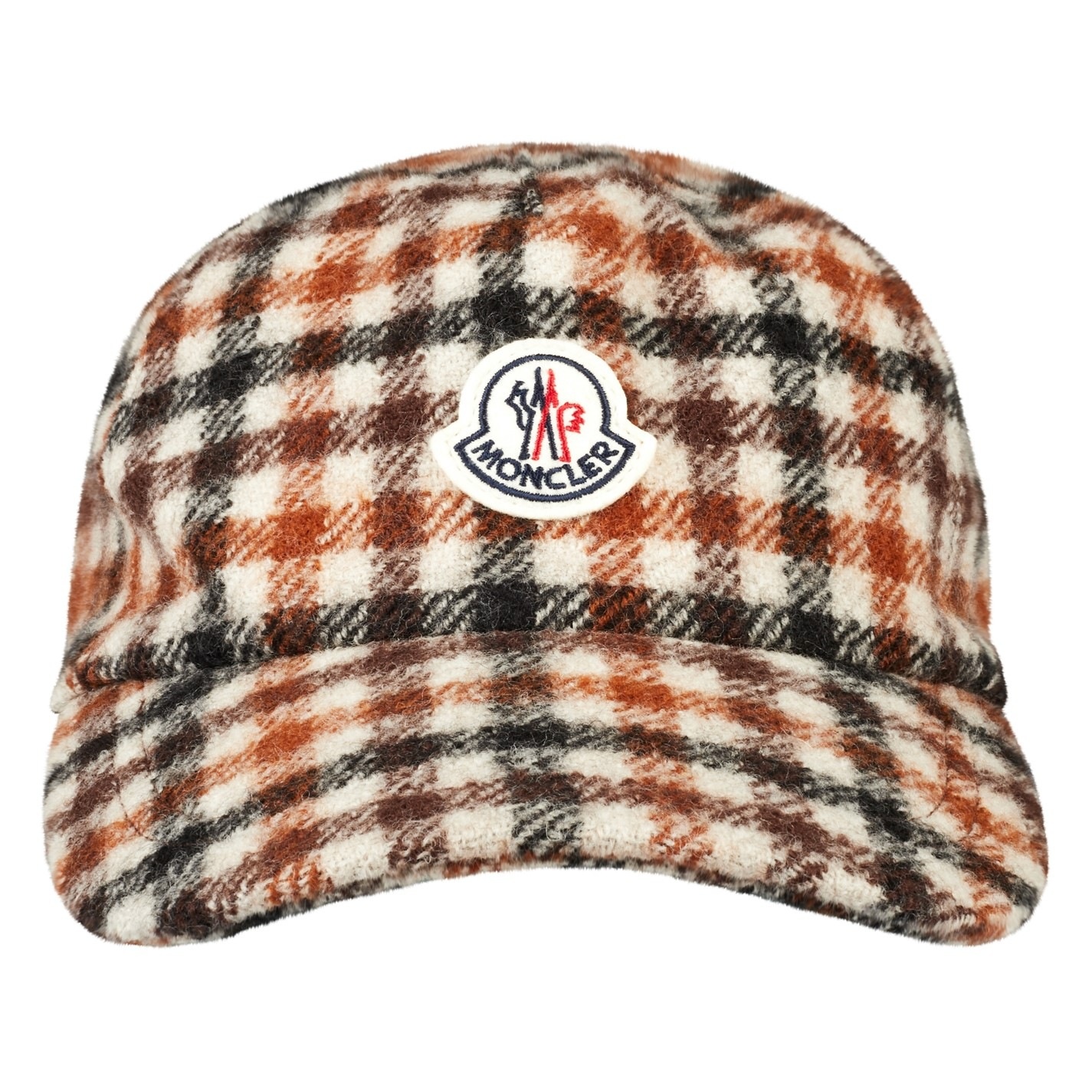 CHECKED WOOL BASEBALL CAP - 4