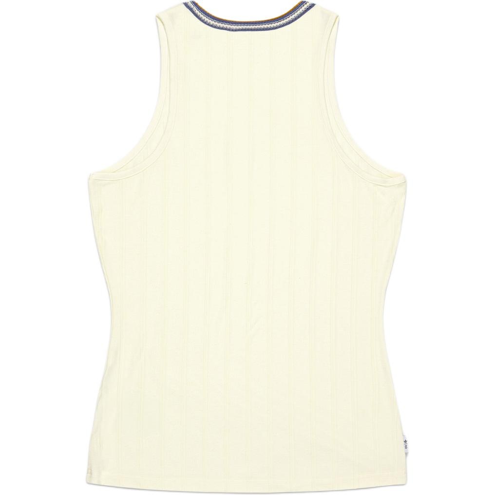 adidas x Clot Rib Tank Top by Edison Chen 'Beige' IS6990 - 2