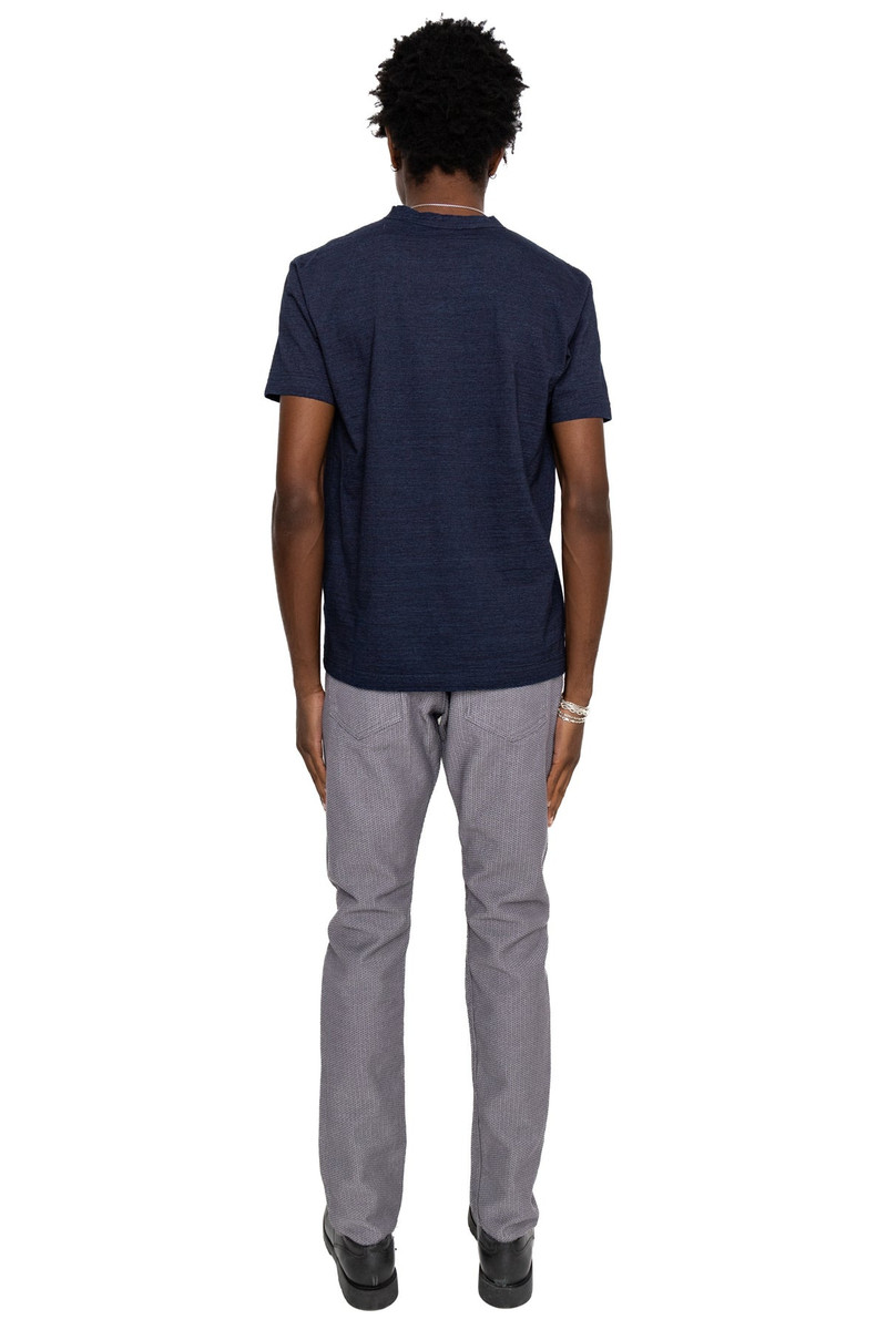 Indigo Jersey Crew Neck S/S T-shirt 4